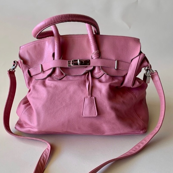 Rare Marco Tagliaferri Pink Satchel - Picture 3 of 11